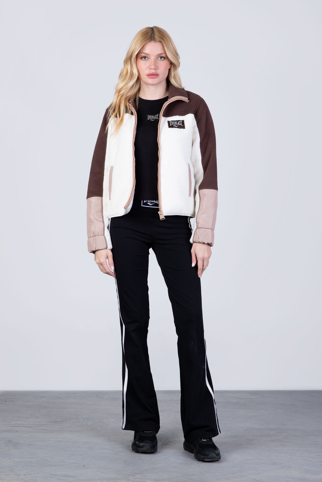 Chaqueta Polar Tilo Café Everlast