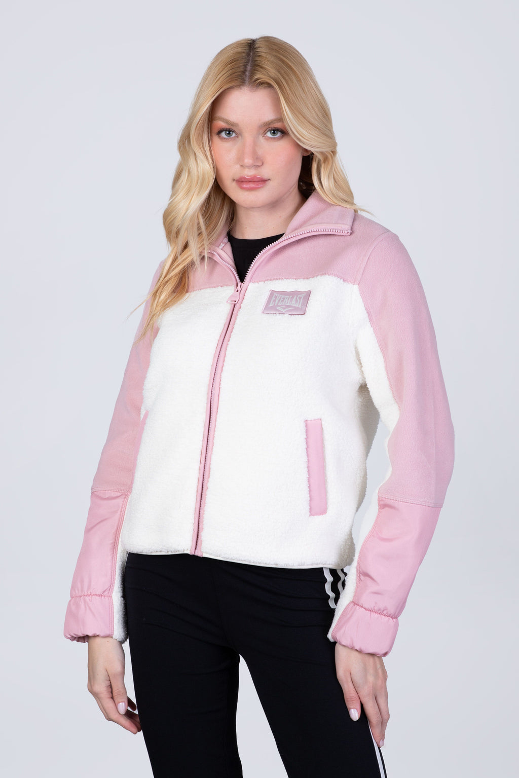 Chaqueta Polar Tilo Rosado Everlast