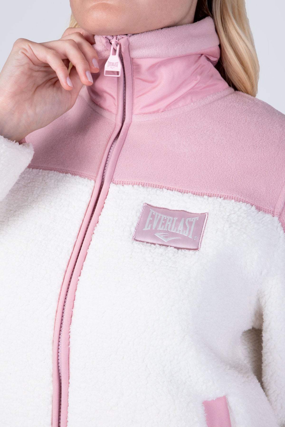 Chaqueta Polar Tilo Rosado Everlast