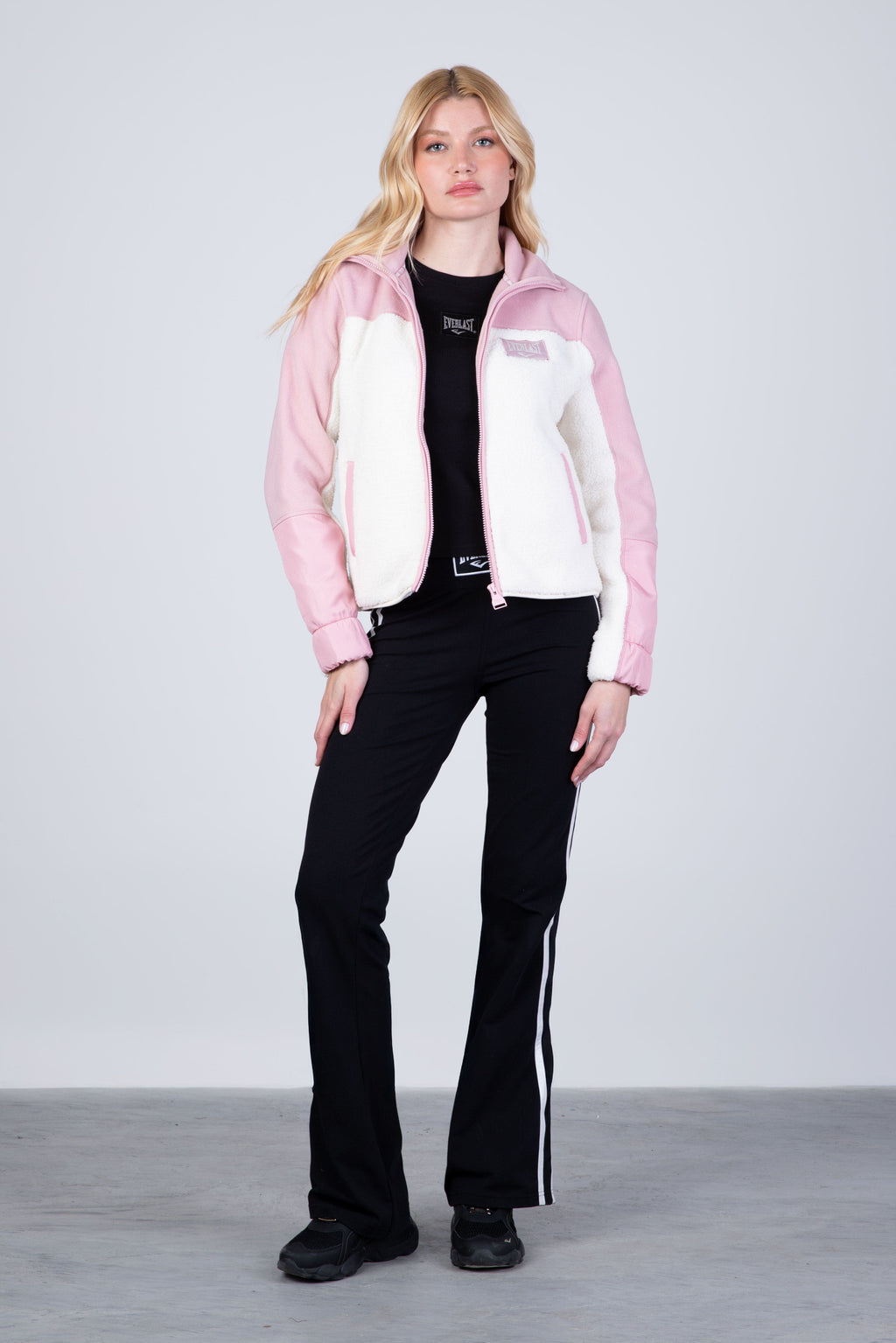 Chaqueta Polar Tilo Rosado Everlast
