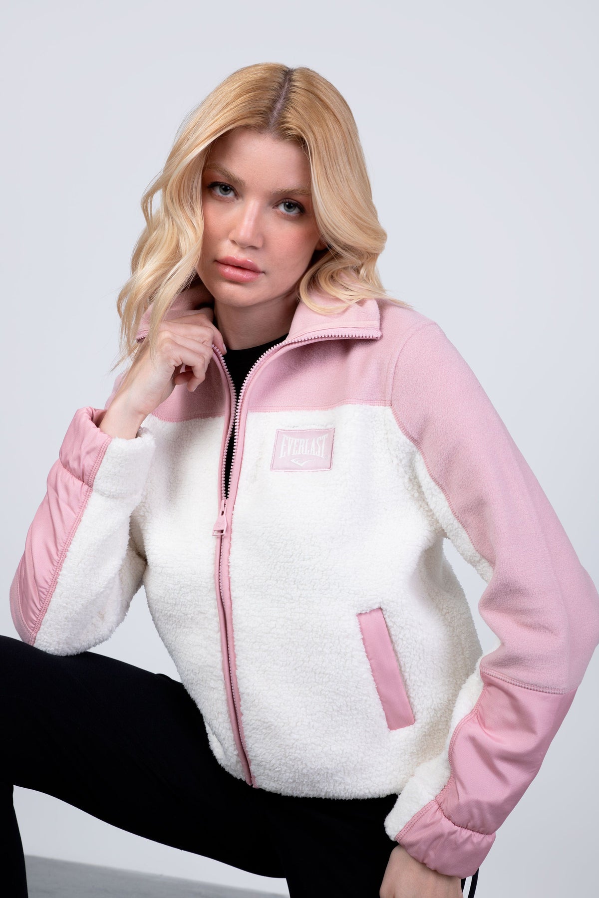 Chaqueta Polar Tilo Rosado Everlast