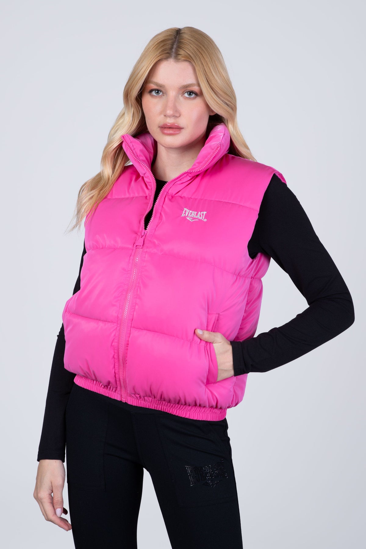 Parka Vest Flash Rosado Everlast