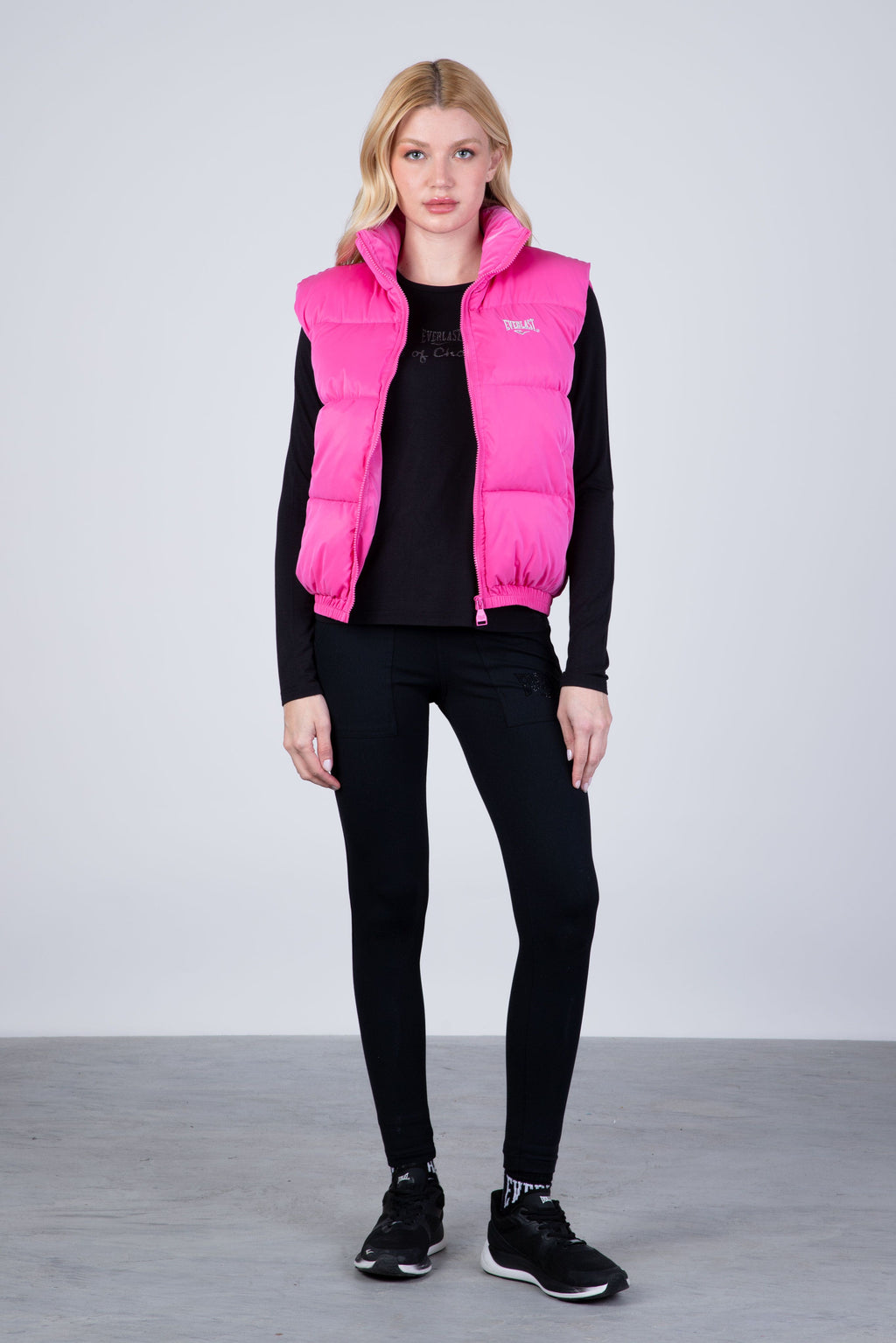Parka Vest Flash Rosado Everlast