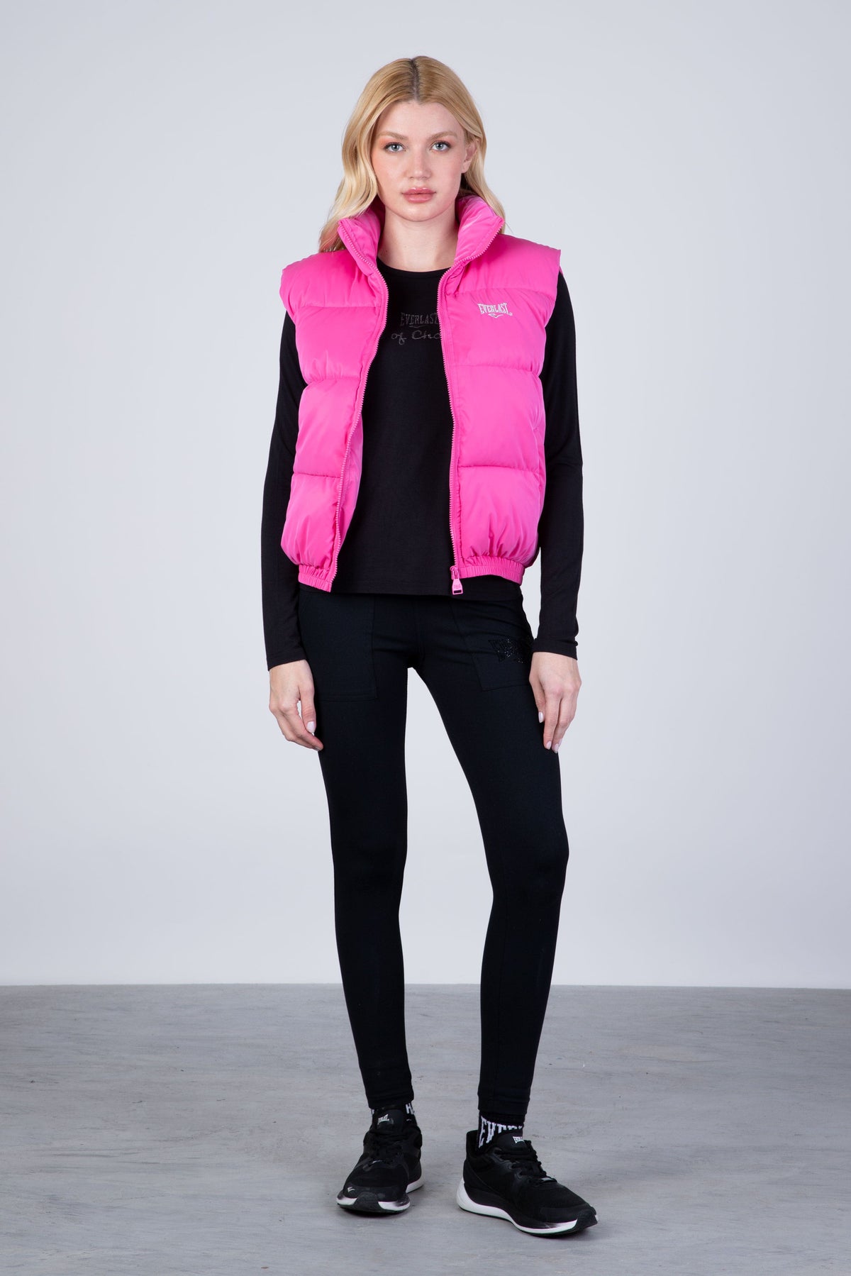 Parka Vest Flash Rosado Everlast