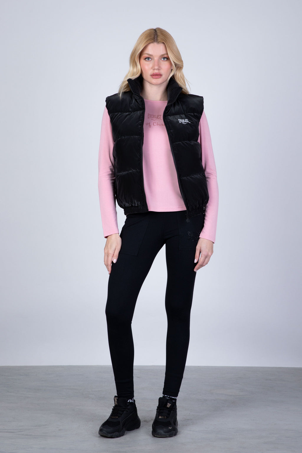 Parka Vest Flash Negro Everlast
