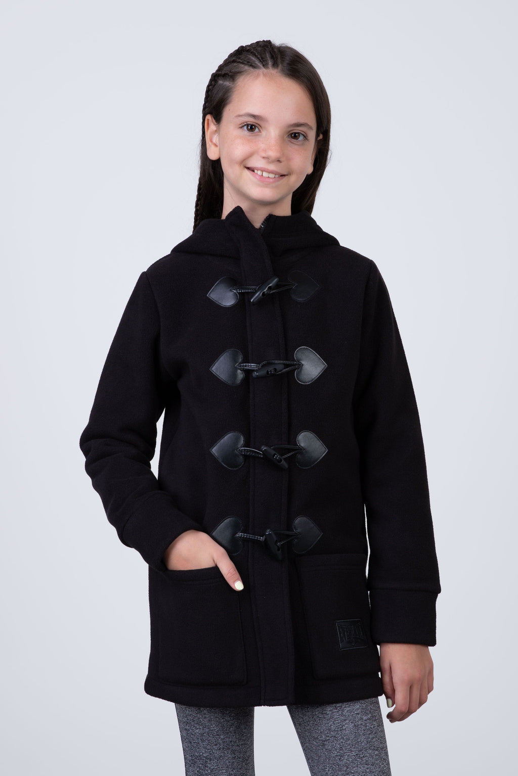 Chaqueta Amor Niña Negro Everlast