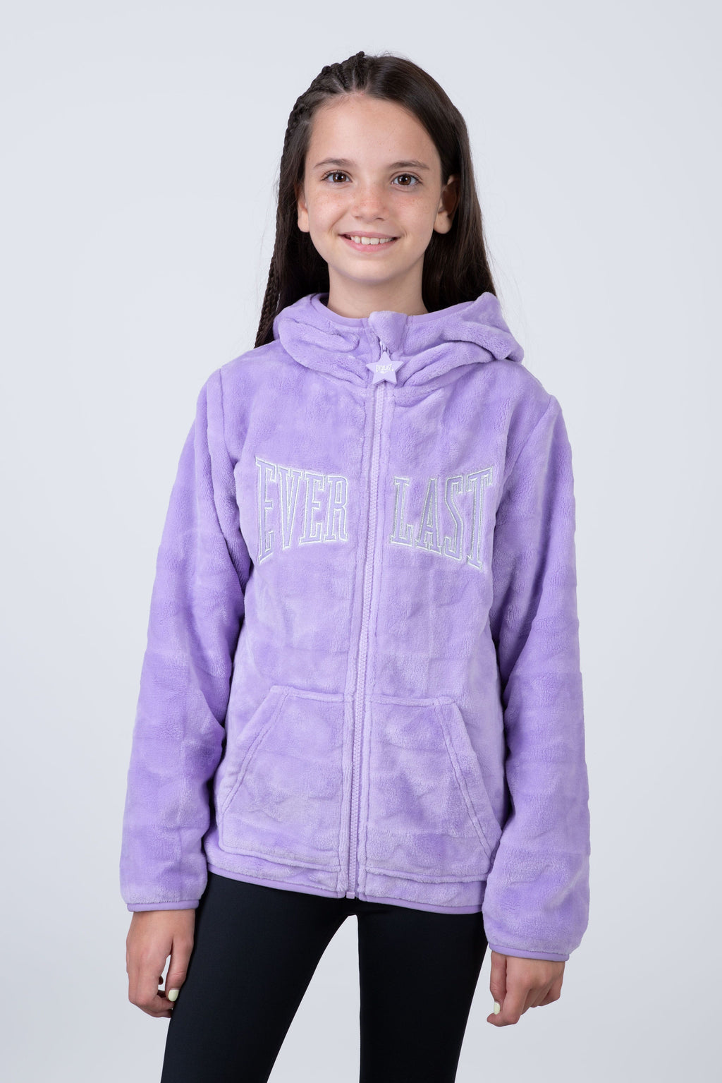 Chaqueta Morella Niña Morado Everlast