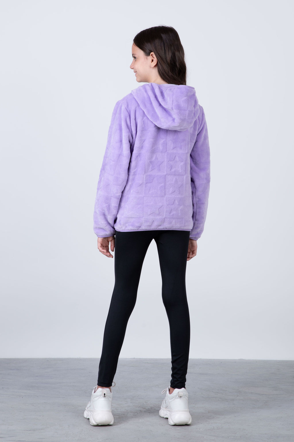 Chaqueta Morella Niña Morado Everlast