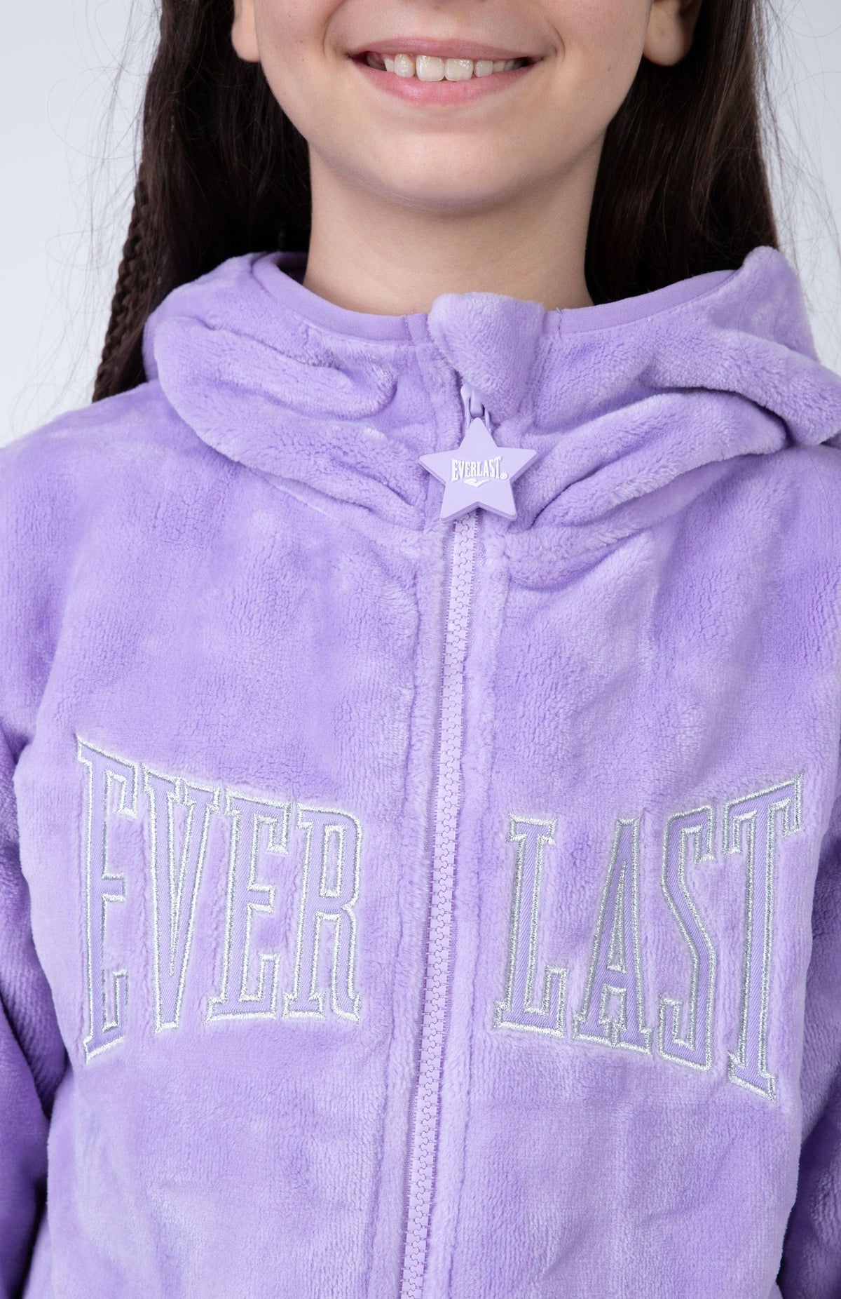 Chaqueta Morella Niña Morado Everlast