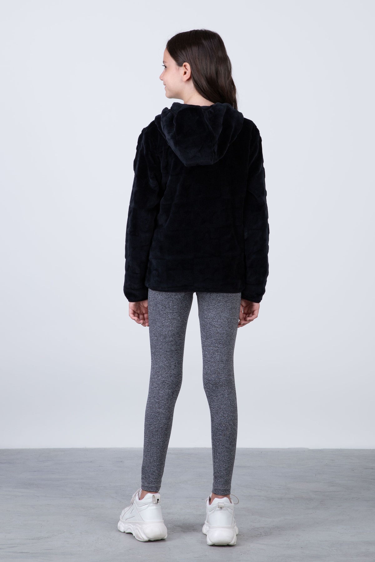 Chaqueta Morella Niña Negro Everlast