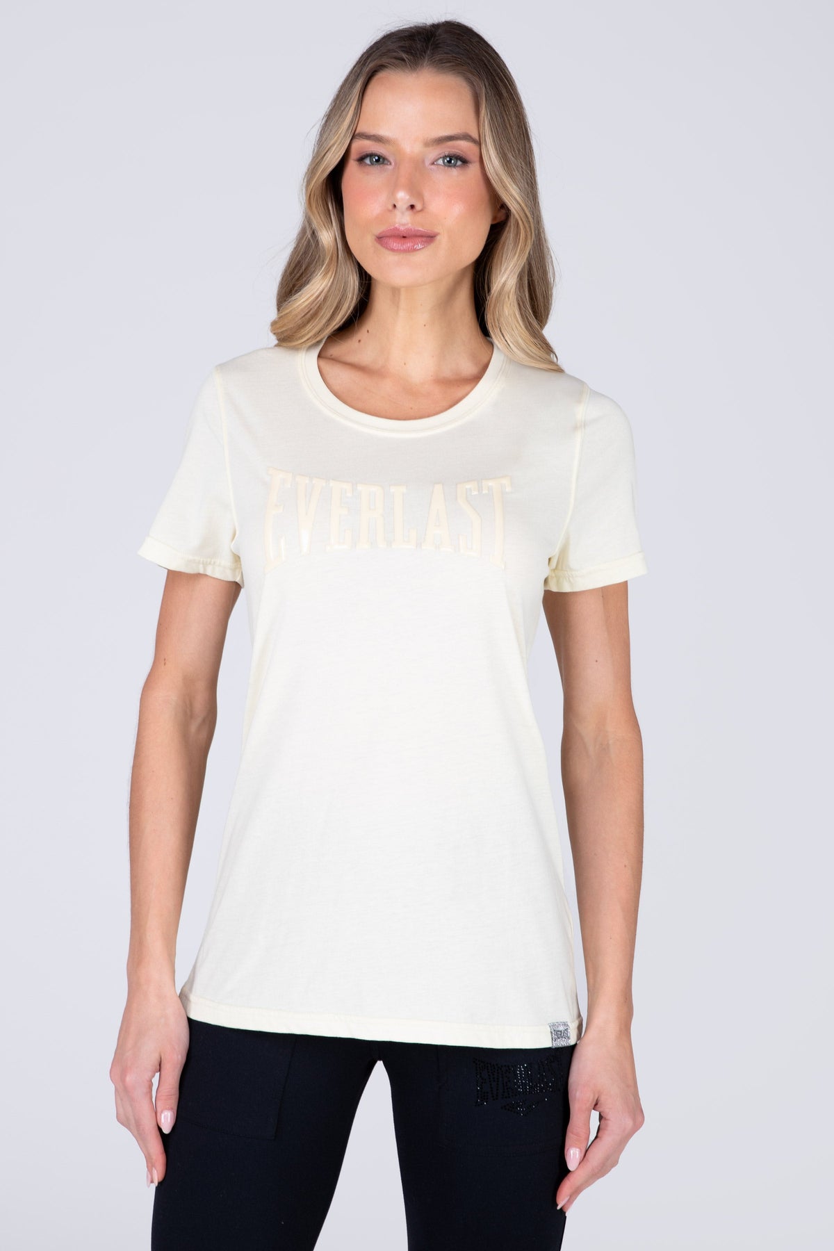 Polera Manga Corta Lookout Amarillo Everlast