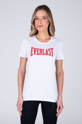 Polera Manga Corta Lookout Blanco Everlast
