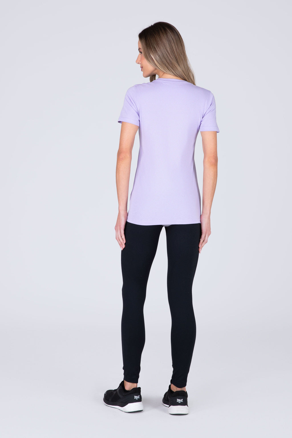 Polera Manga Corta Lookout Morado Everlast