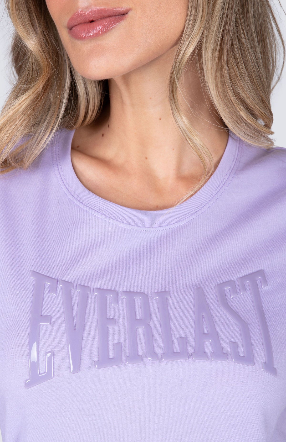 Polera Manga Corta Lookout Morado Everlast