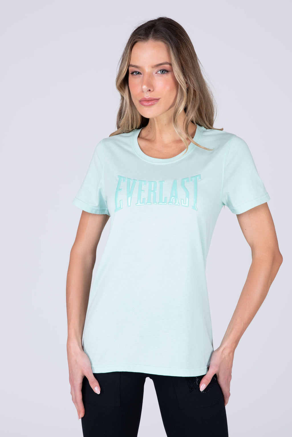 Polera Manga Corta Lookout Verde Everlast