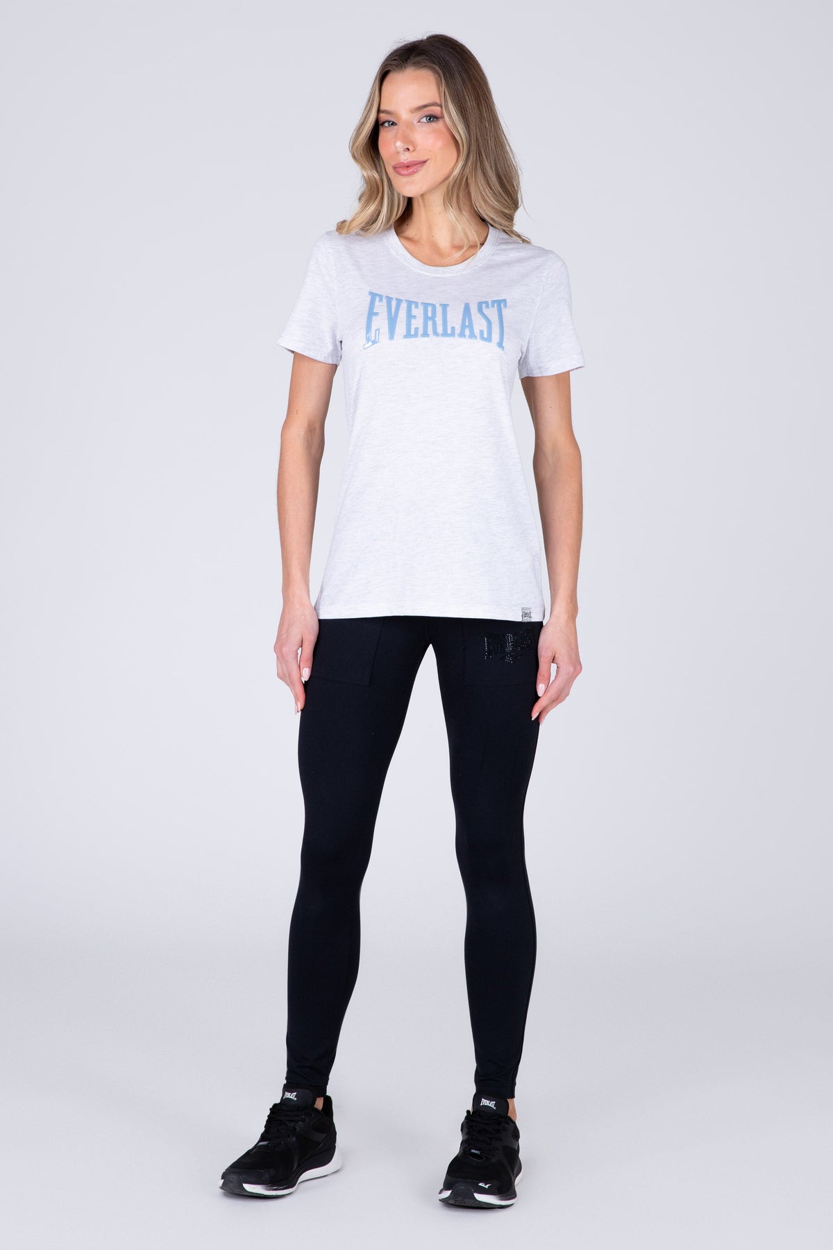 Polera Manga Corta Lookout Gris Everlast