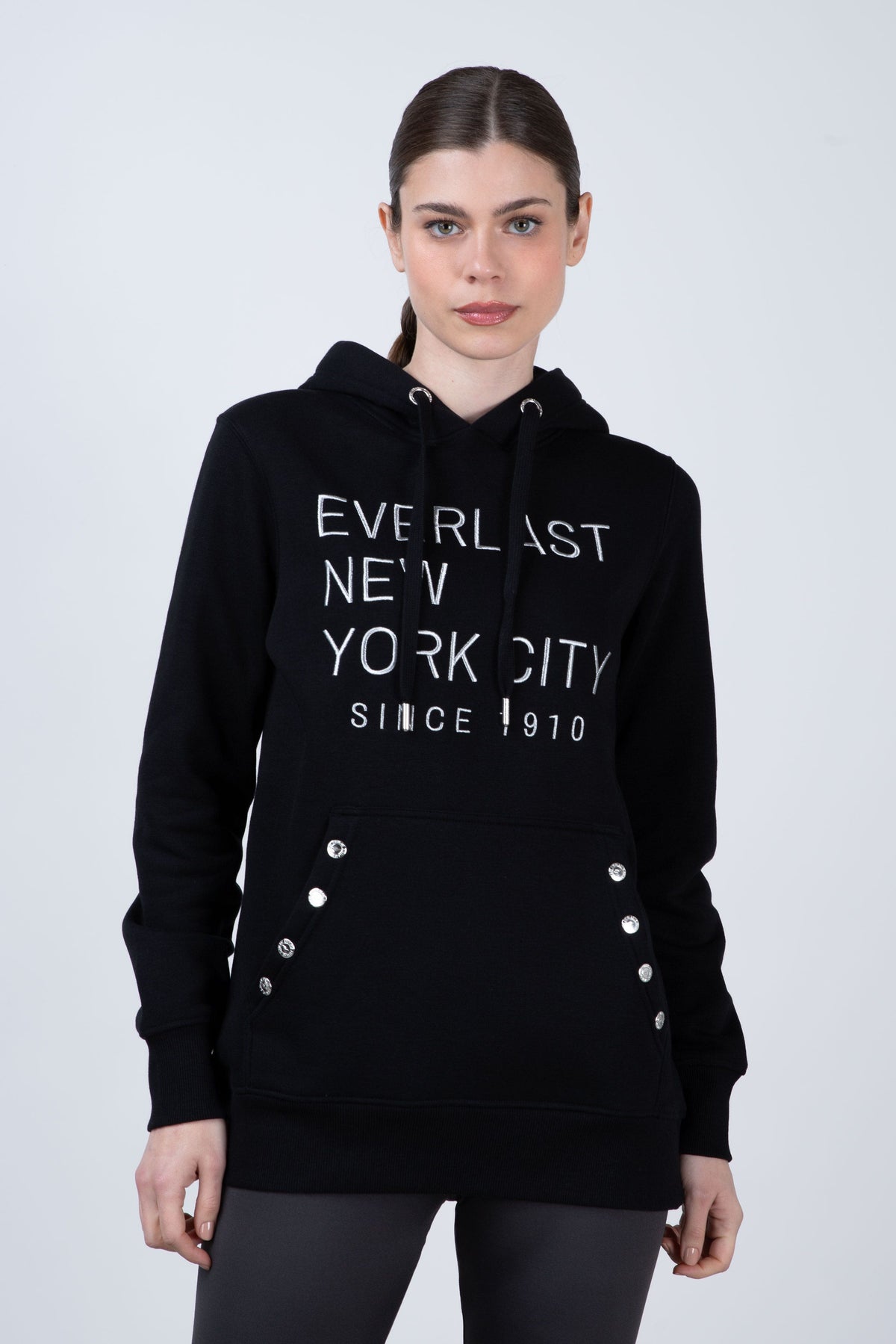 Poleron Hood Strong Negro Everlast