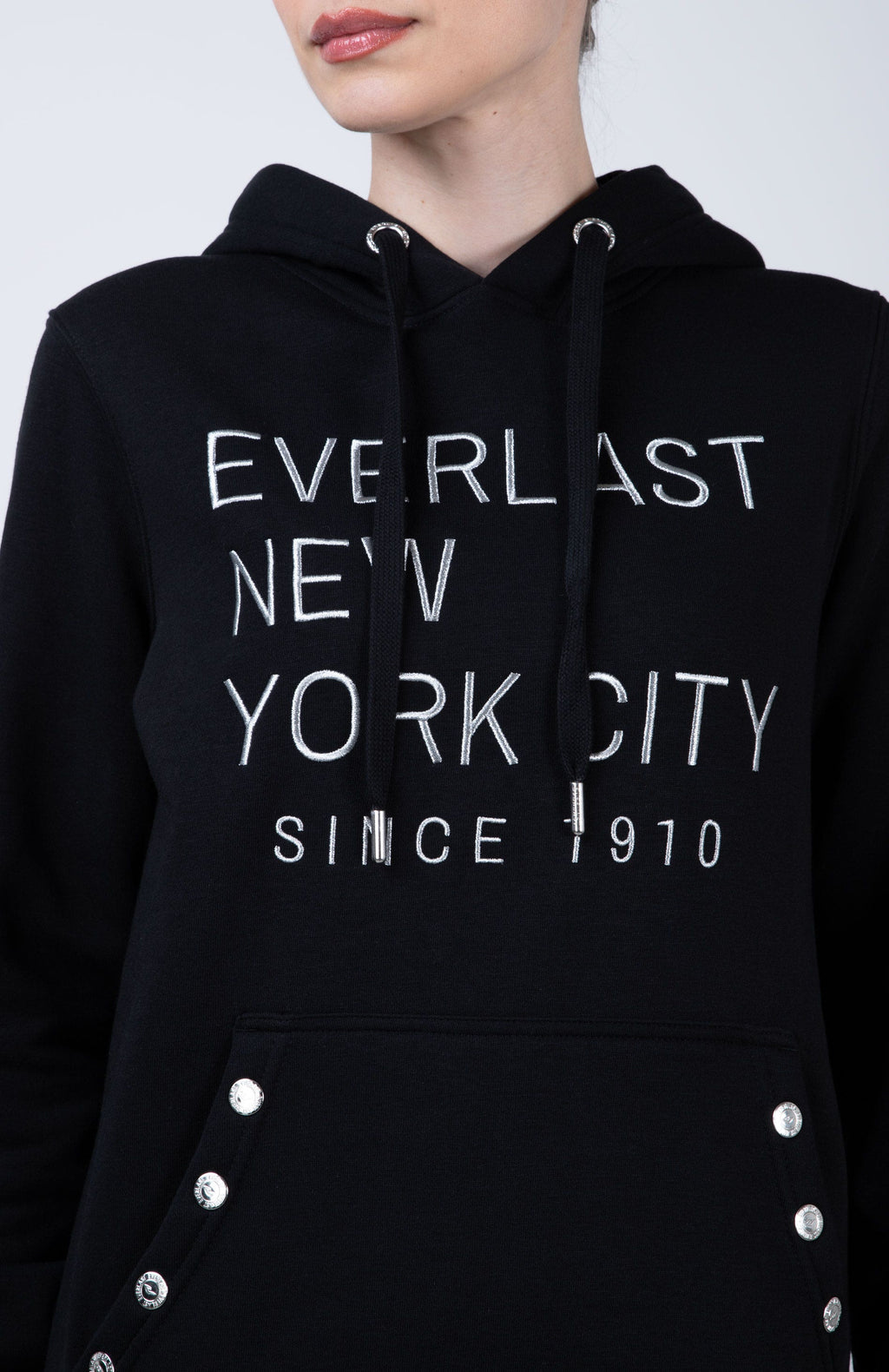 Poleron Hood Strong Negro Everlast