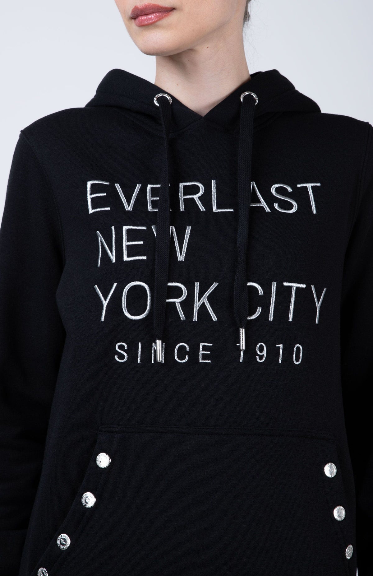 Poleron Hood Strong Negro Everlast