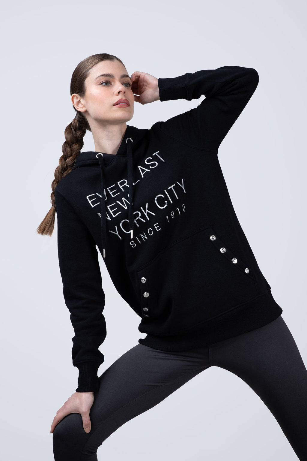 Poleron Hood Strong Negro Everlast