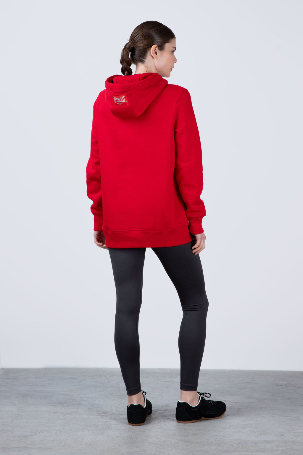 Poleron Hood Strong Rojo Everlast