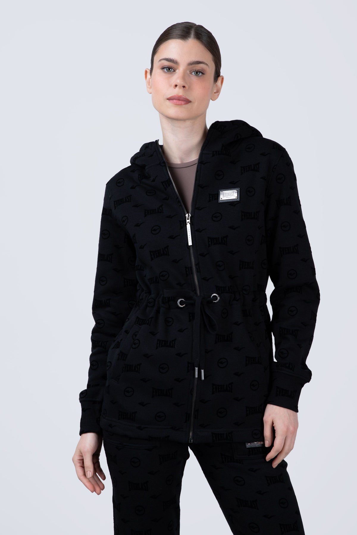 Chaqueta Confidence Print Negro Everlast