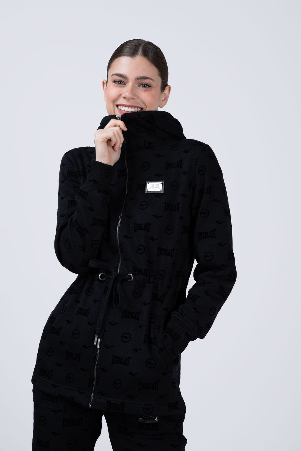 Chaqueta Confidence Print Negro Everlast