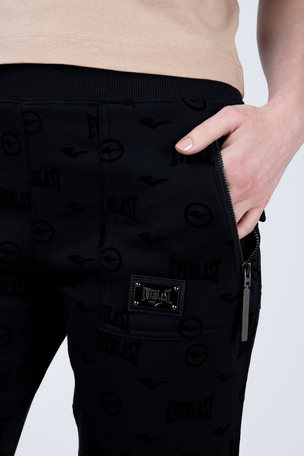 Pantalón Confidence Print Negro Everlast