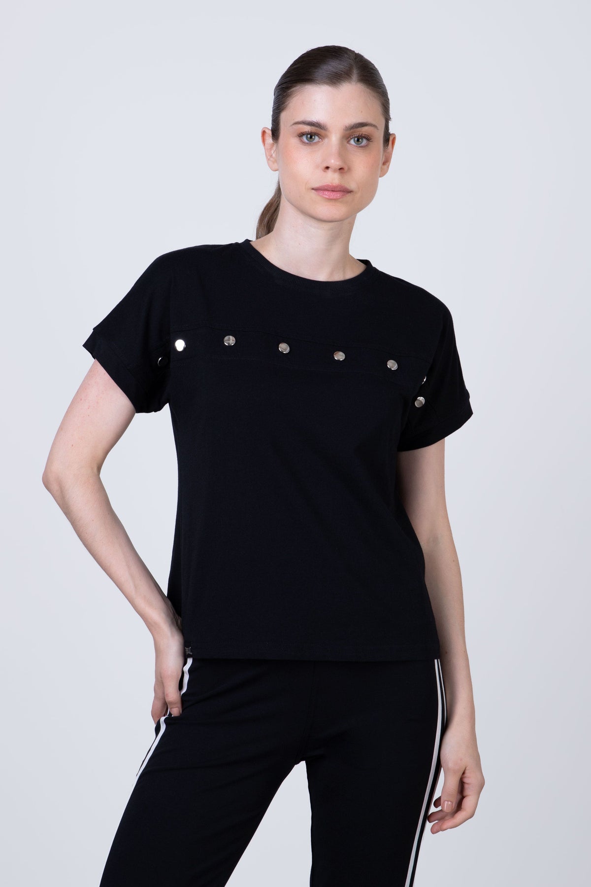 Polera Manga Corta Aria Negro Everlast