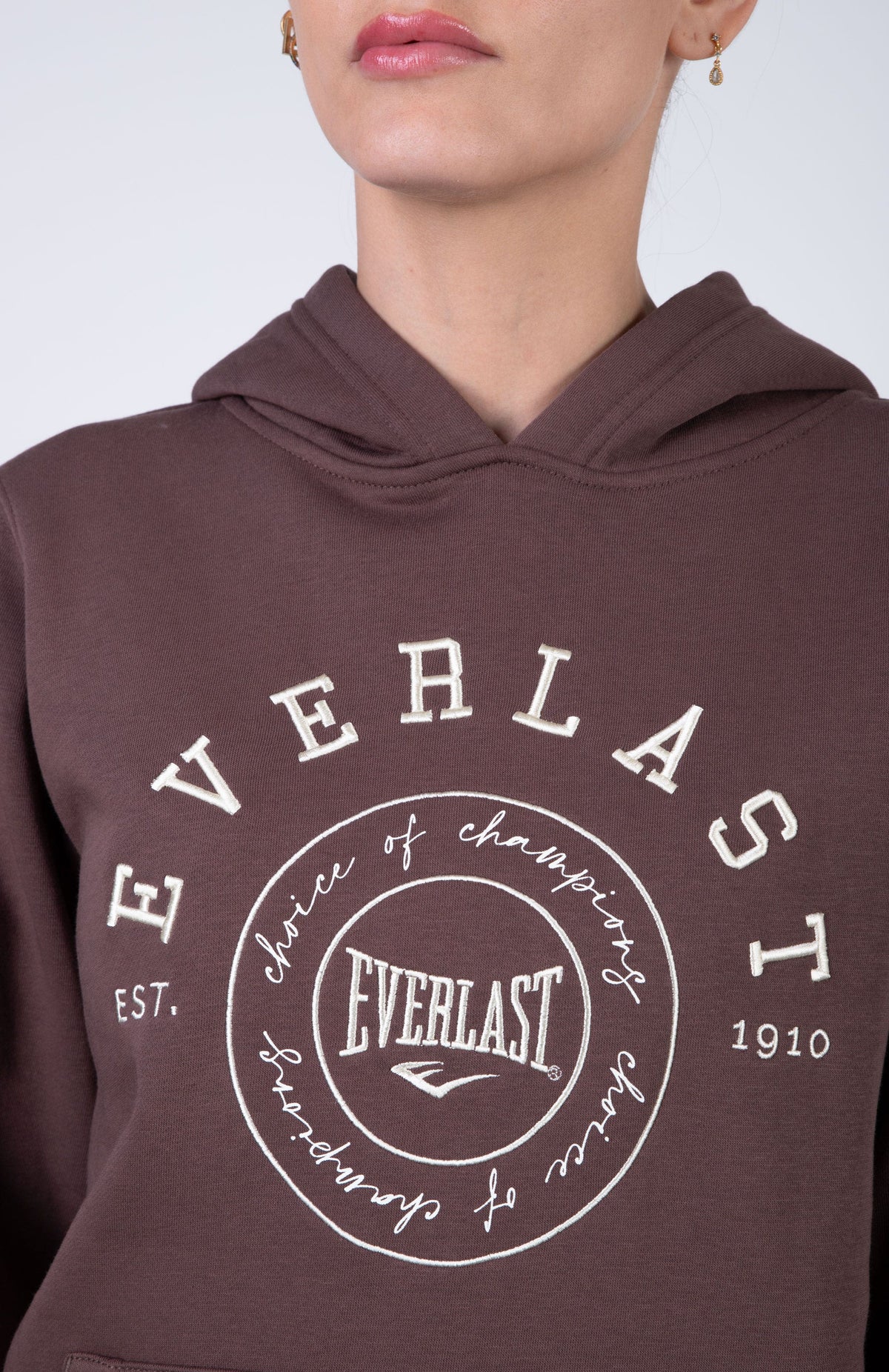 Poleron Hood Nation Café Everlast