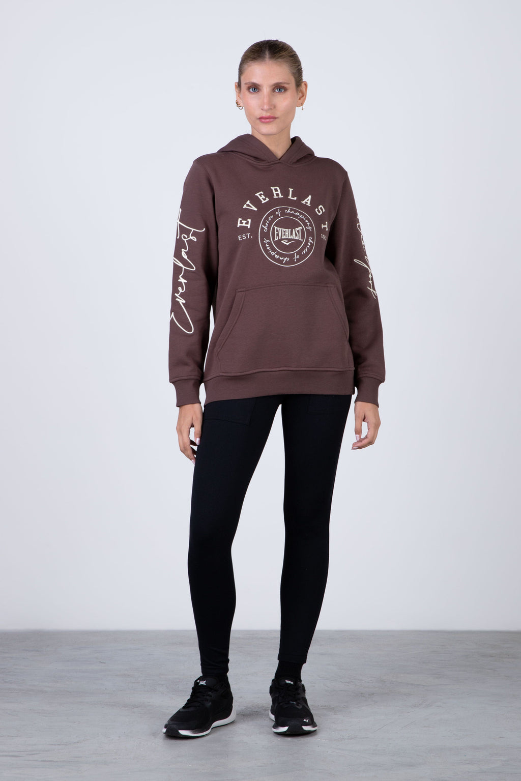 Poleron Hood Nation Café Everlast