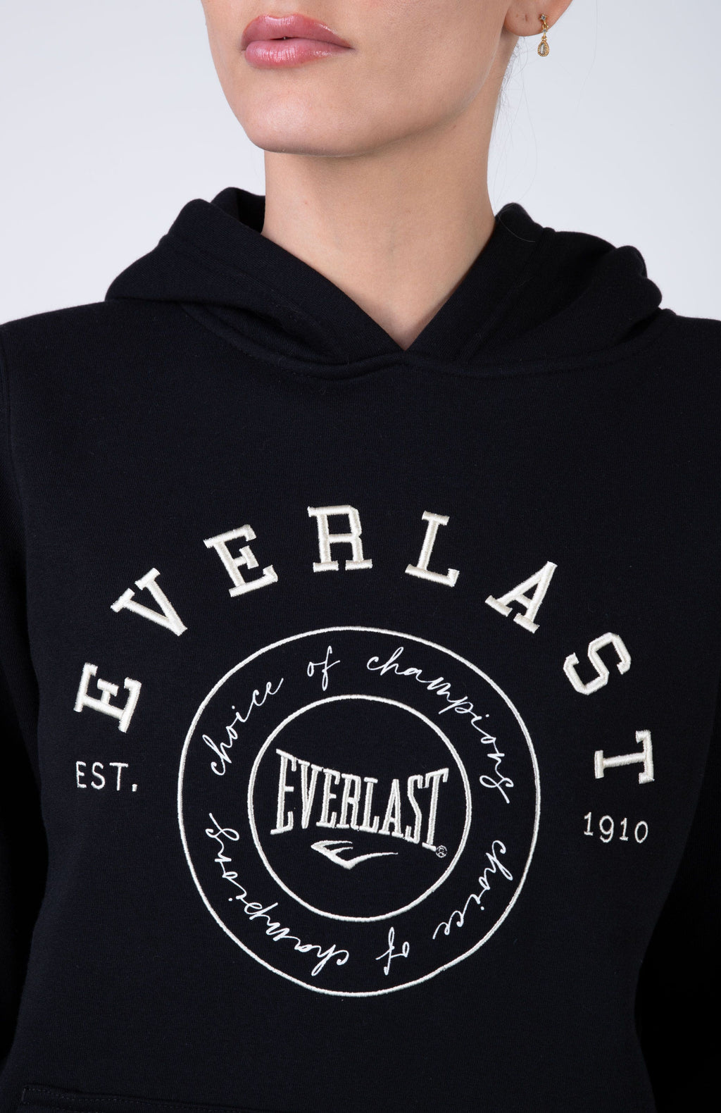 Poleron Hood Nation Negro Everlast