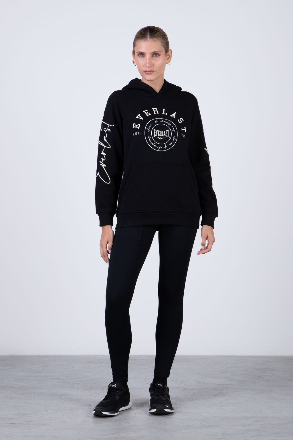 Poleron Hood Nation Negro Everlast