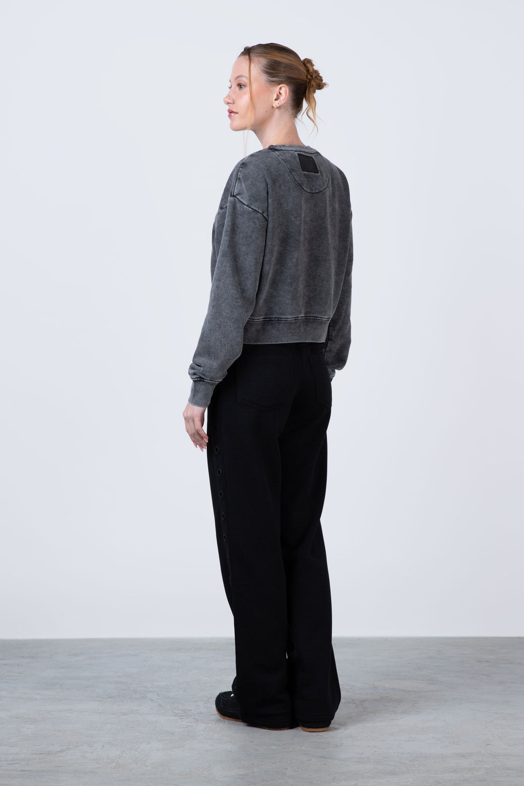 Poleron Crew Neck Eye Gris Everlast