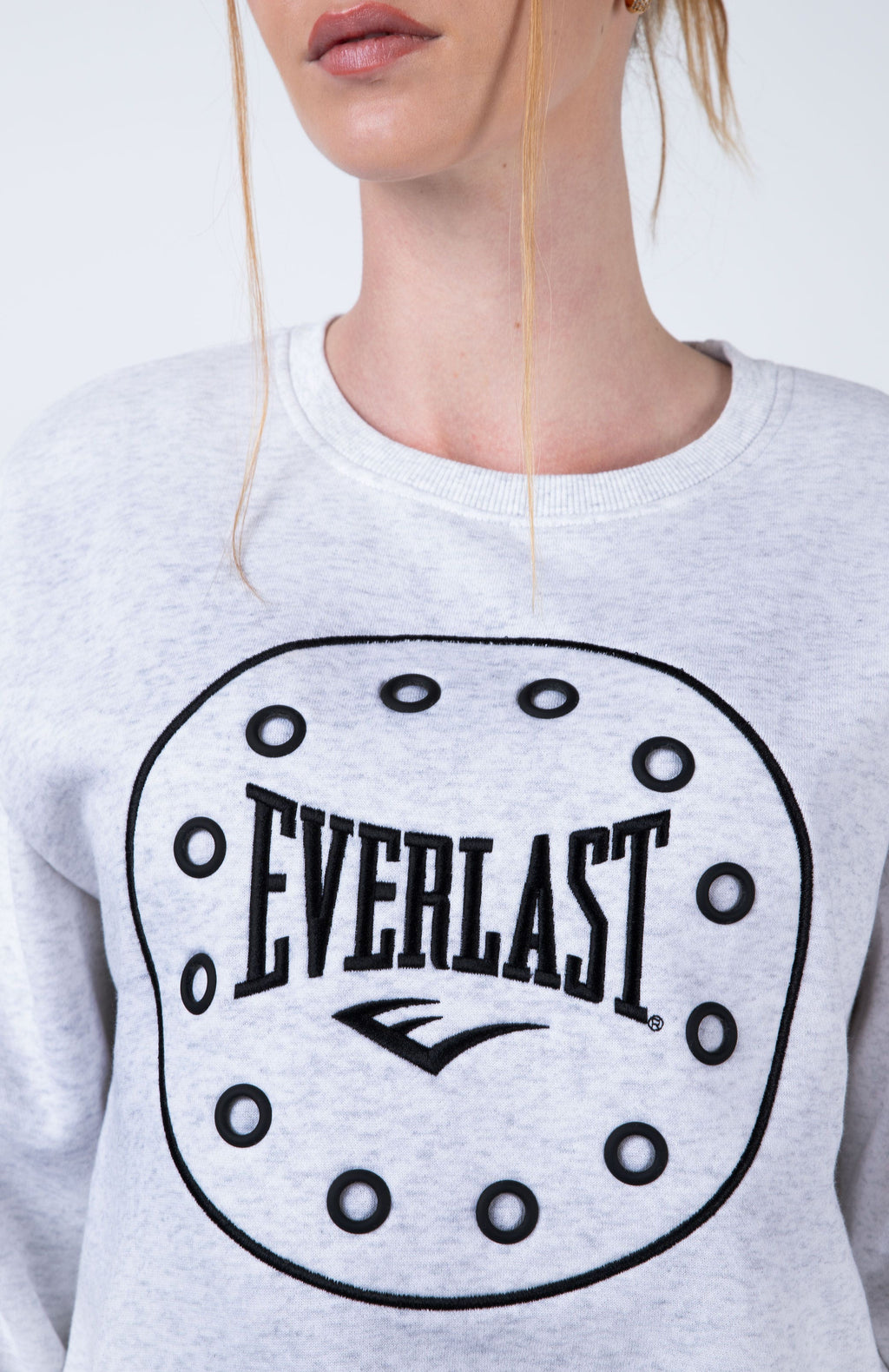 Poleron Crew Neck Eye Gris Everlast
