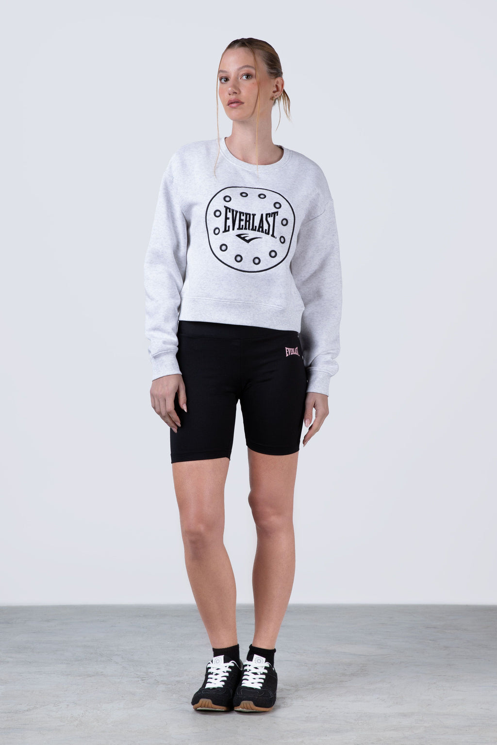 Poleron Crew Neck Eye Gris Everlast