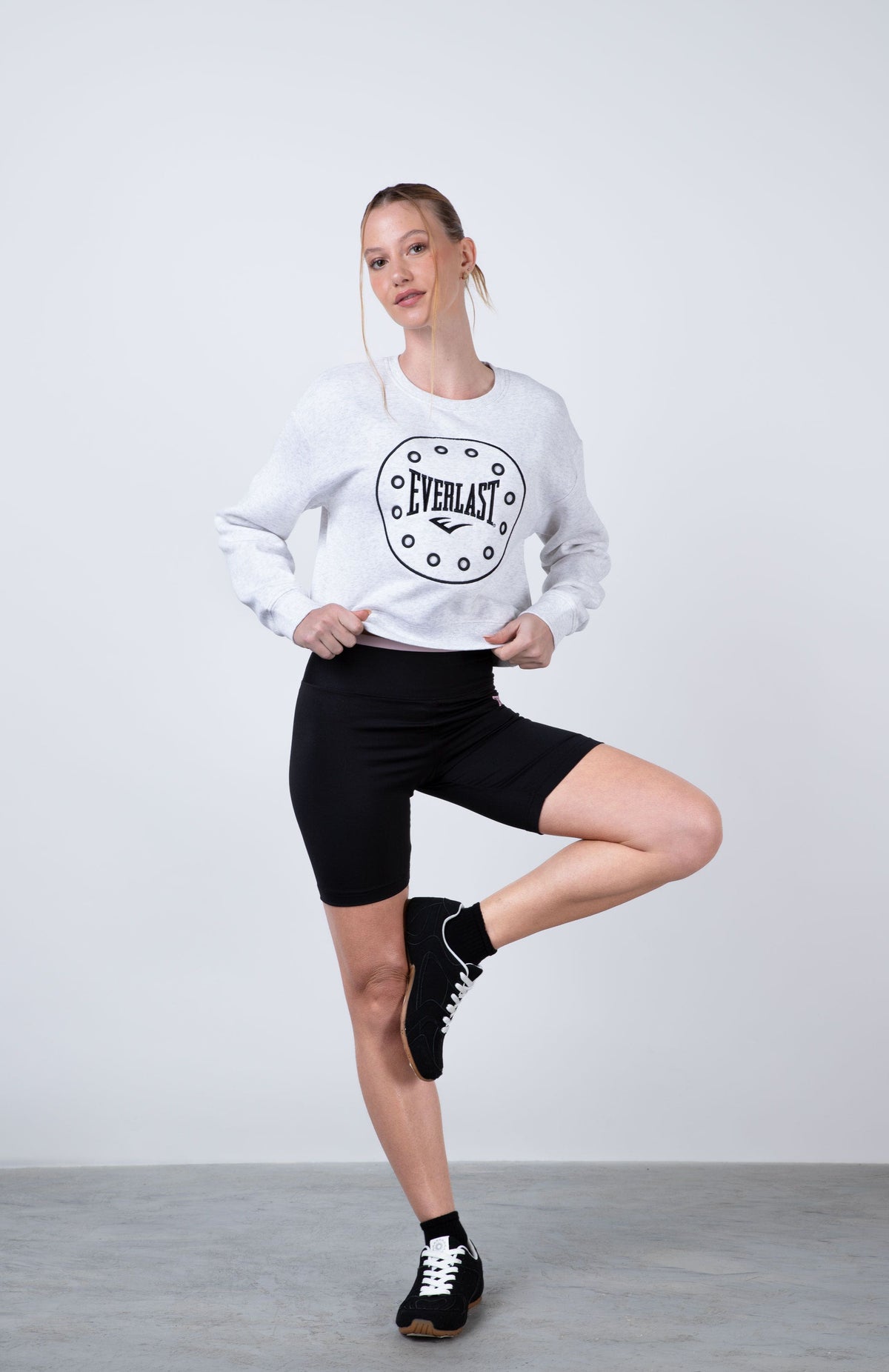 Poleron Crew Neck Eye Gris Everlast