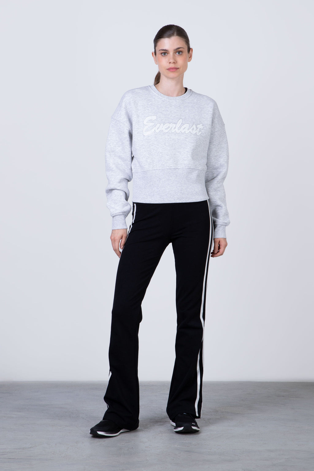 Poleron Crew Neck City Gris Everlast