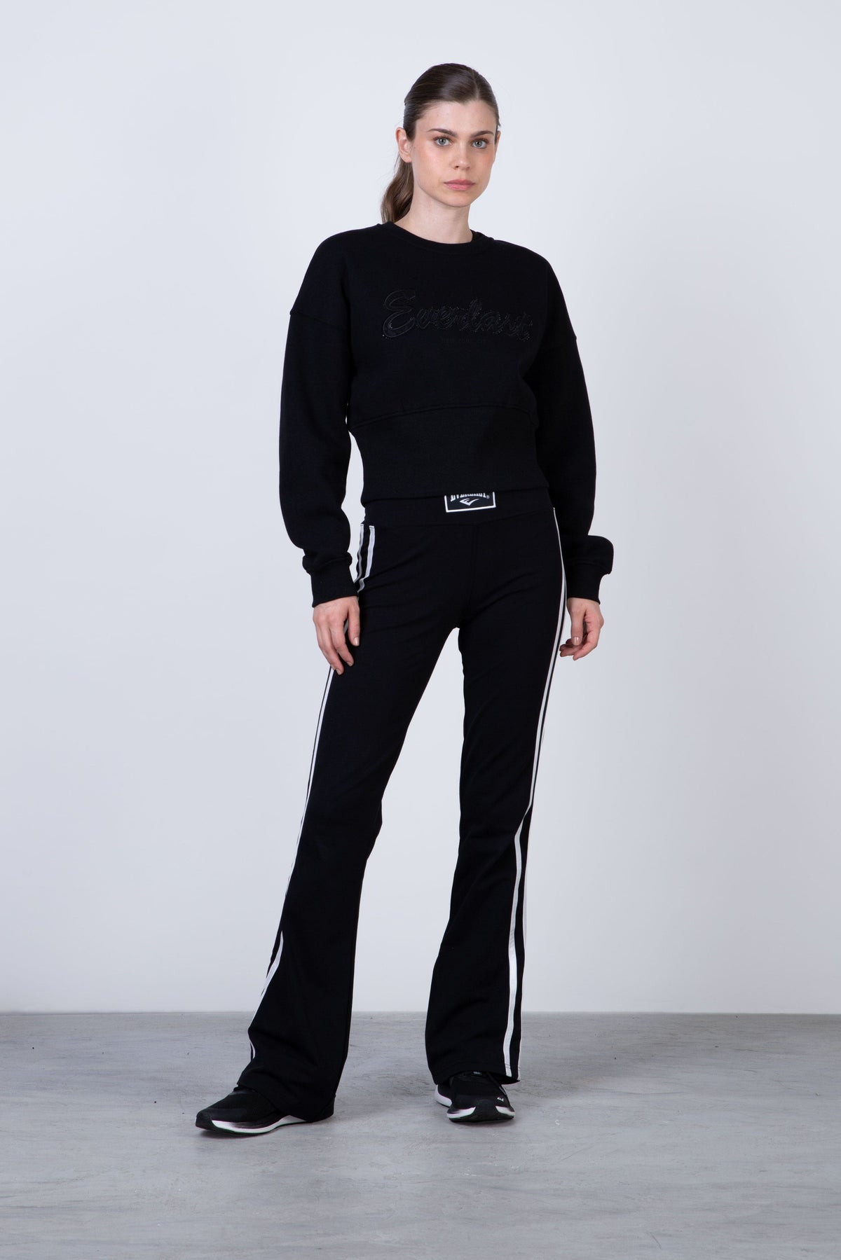 Poleron Crew Neck City Negro Everlast