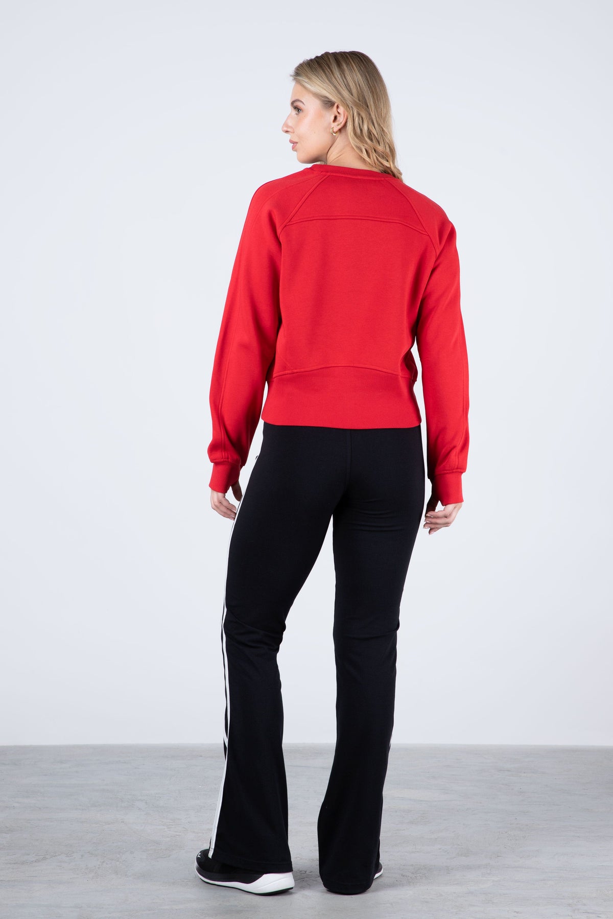 Poleron Crew Neck Arrow Rojo Everlast