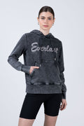 Poleron Hood London Gris Everlast