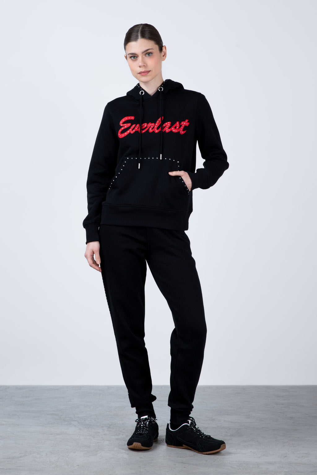 Poleron Hood London Negro Everlast