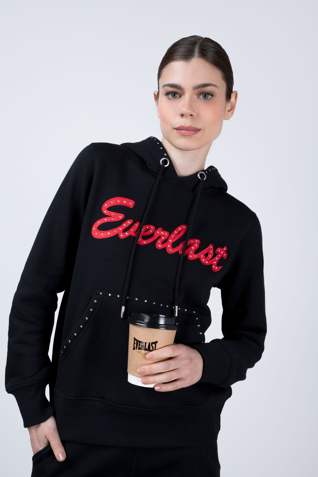 Poleron Hood London Negro Everlast