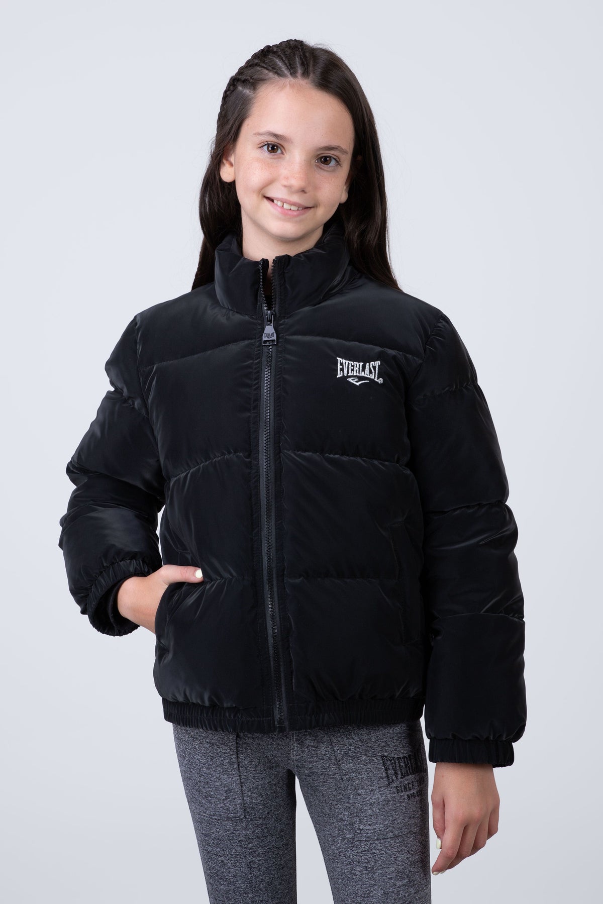 Parka Flash Niña Negro Everlast