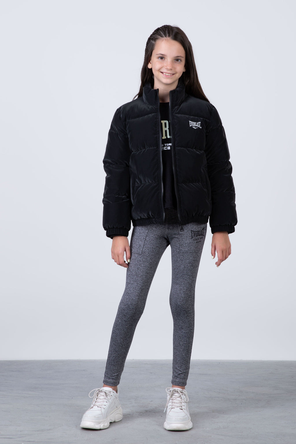 Parka Flash Niña Negro Everlast