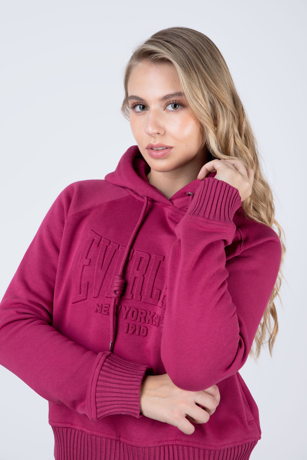 Poleron Hood Stuff Burdeo Everlast