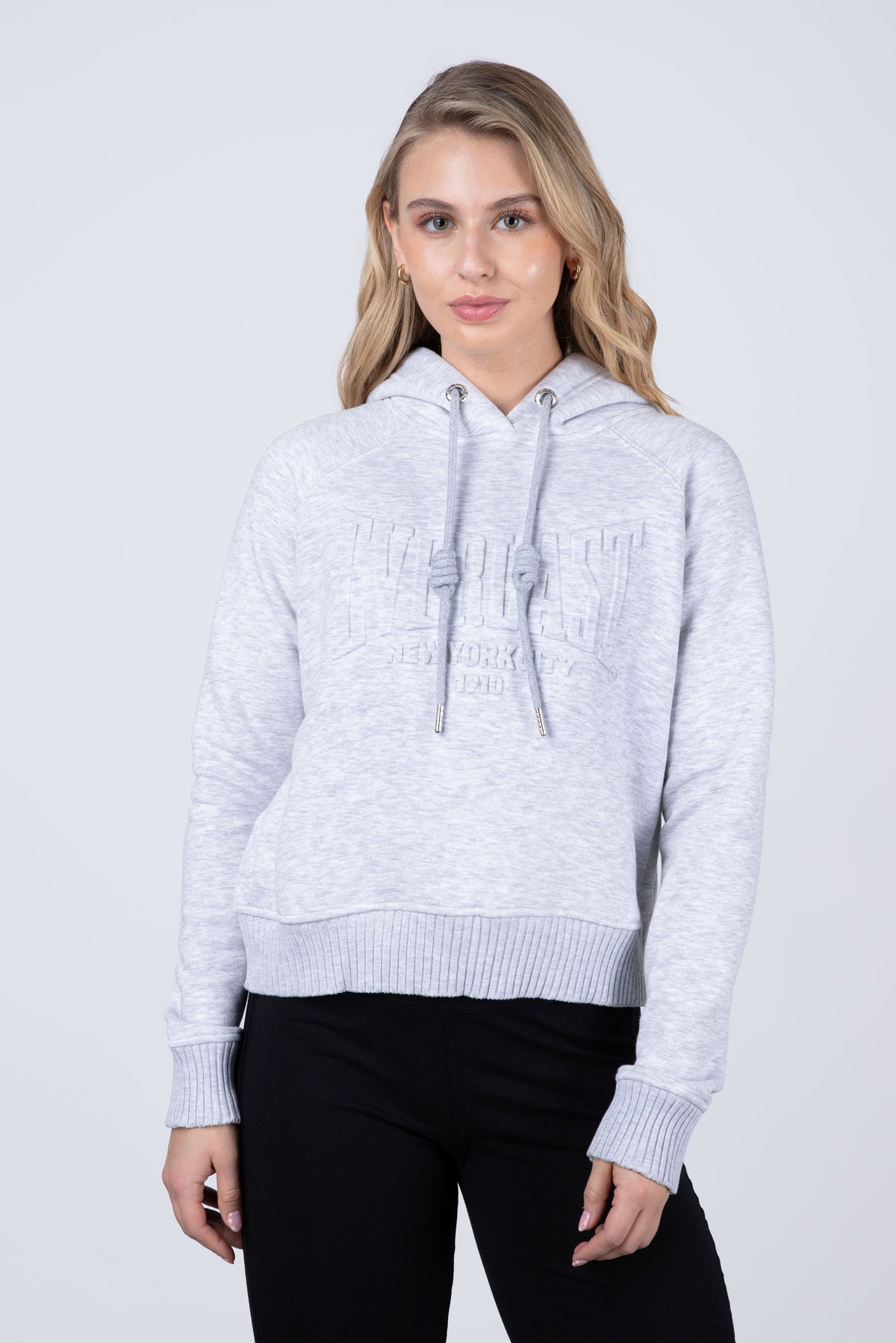 Poleron Hood Stuff Gris Everlast