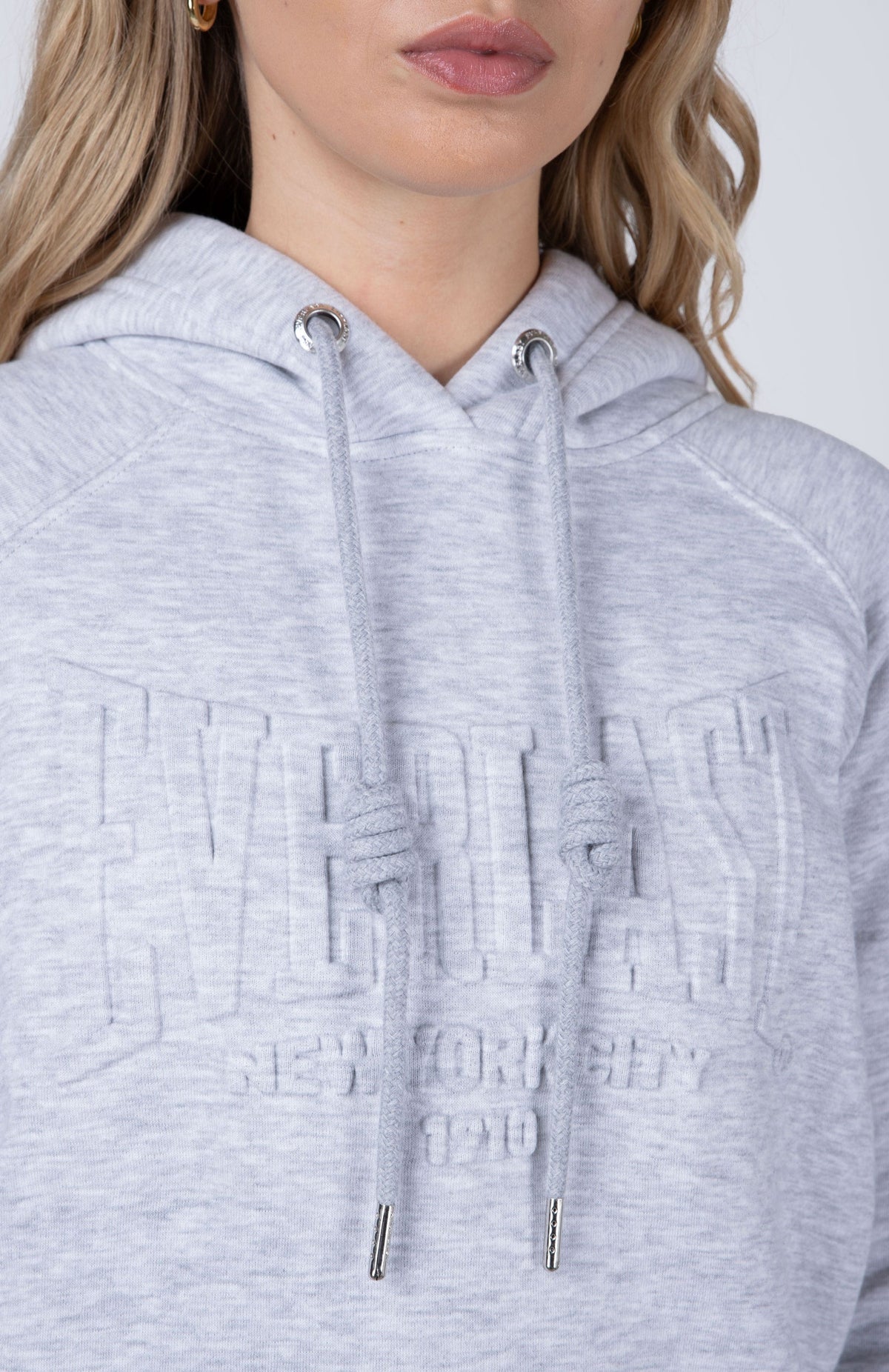 Poleron Hood Stuff Gris Everlast