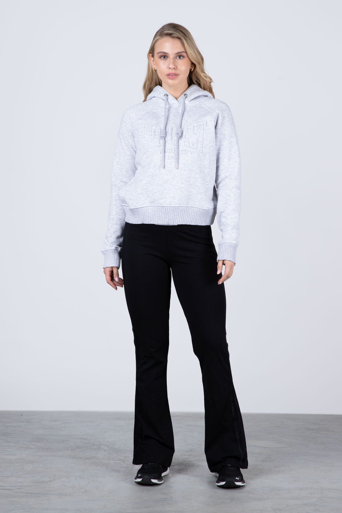 Poleron Hood Stuff Gris Everlast