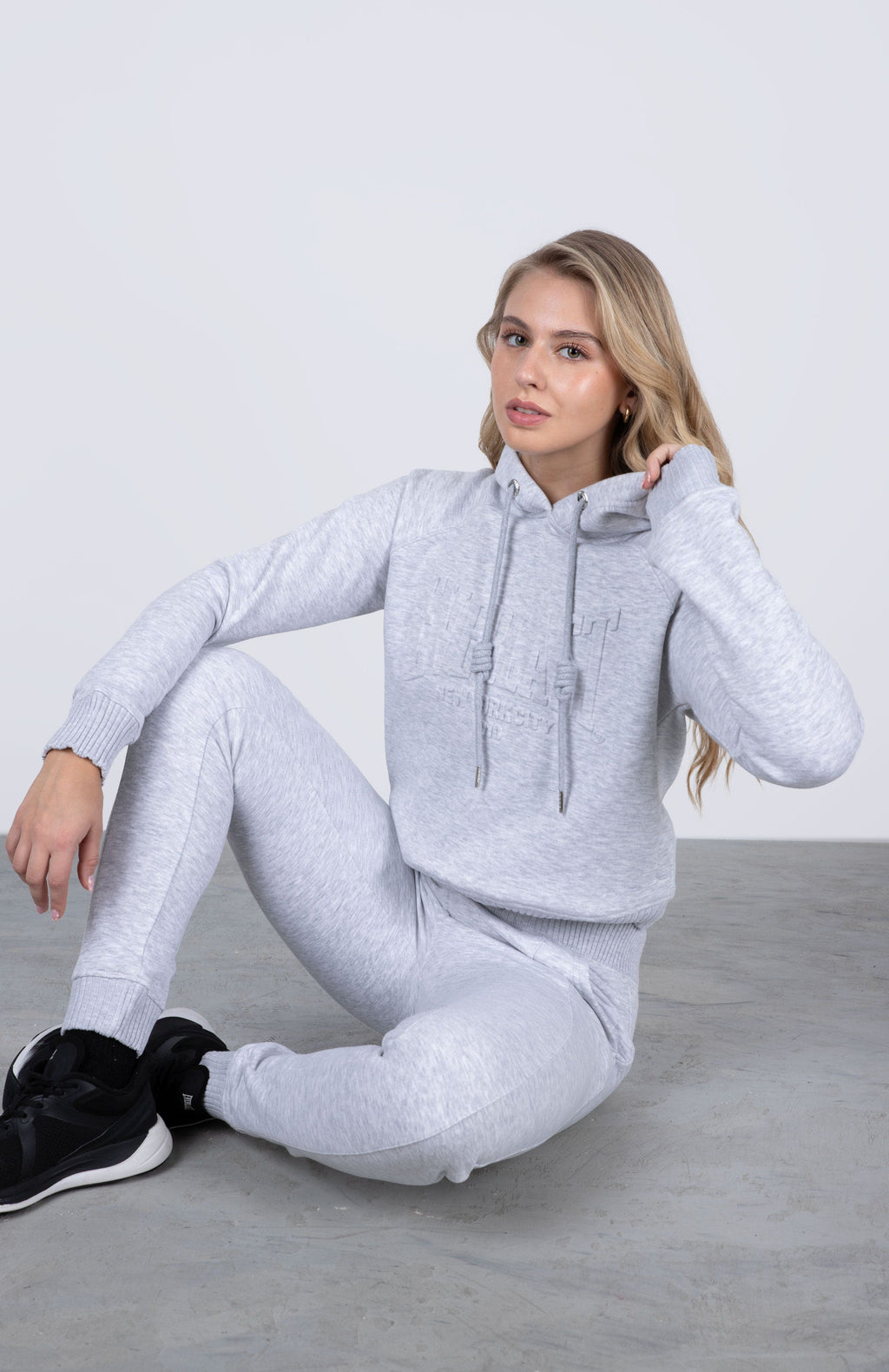 Poleron Hood Stuff Gris Everlast
